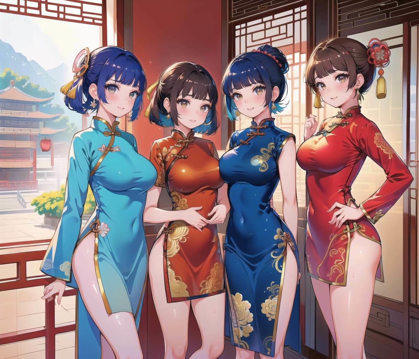 サンプル画像1:中華遊郭風月亭2【美麗CG250枚】(おねだり本舗) [d_462026]