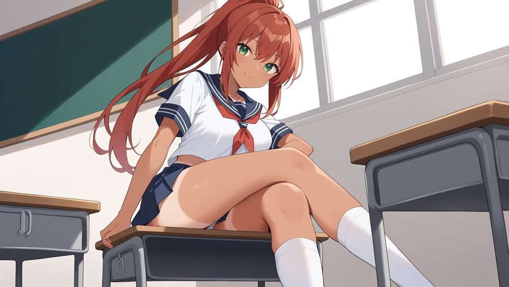 サンプル画像2:私立HR学園淫乱科8 キャンプ部編(ニート印刷所) [d_462095]