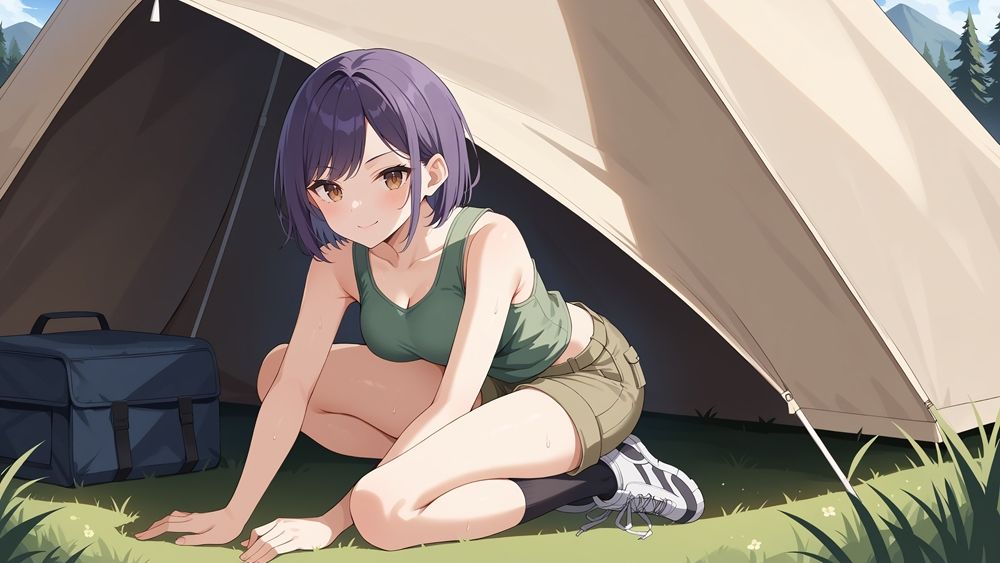 サンプル画像4:私立HR学園淫乱科8 キャンプ部編(ニート印刷所) [d_462095]