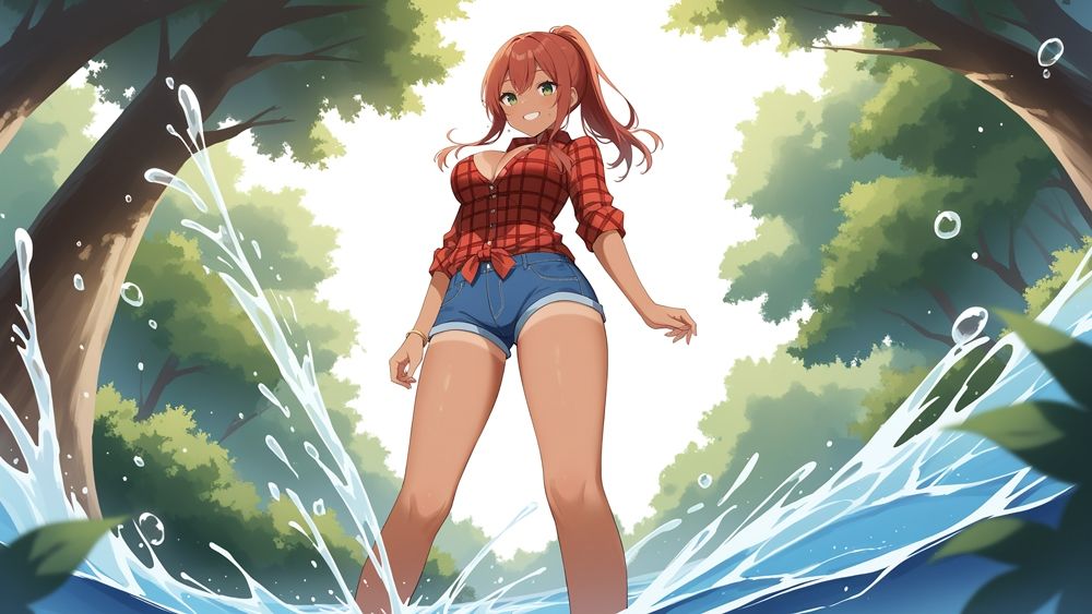 サンプル画像5:私立HR学園淫乱科8 キャンプ部編(ニート印刷所) [d_462095]