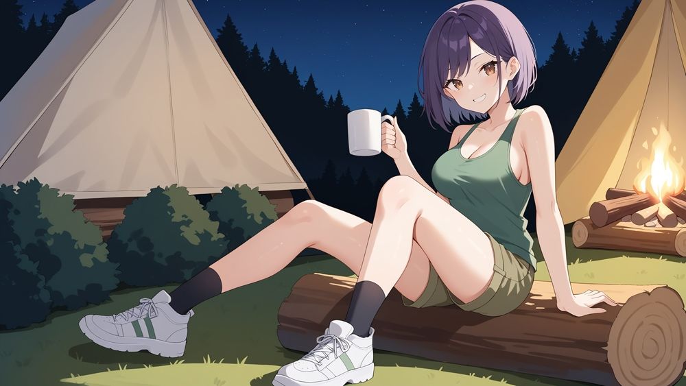 サンプル画像6:私立HR学園淫乱科8 キャンプ部編(ニート印刷所) [d_462095]