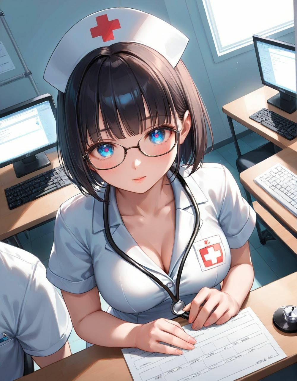 サンプル画像1:えちえち病棟24時(ちぐはぐくりえいと) [d_462108]