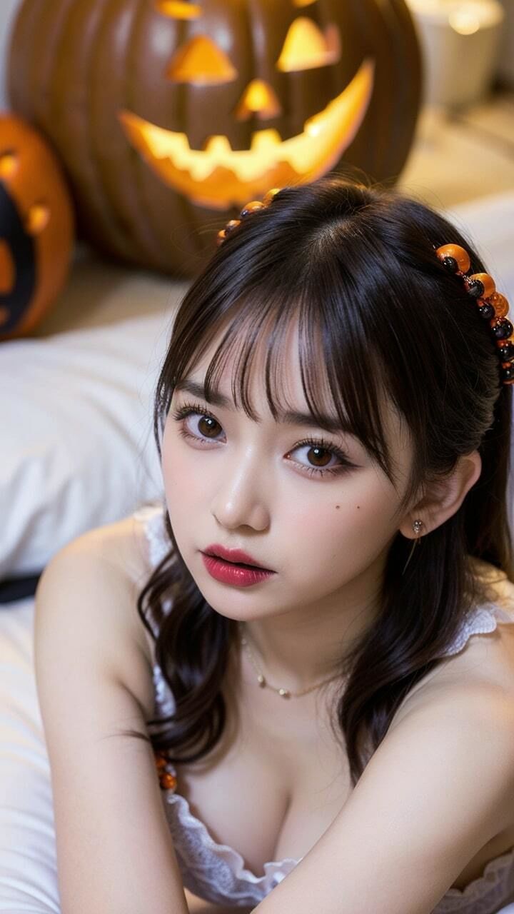 サンプル画像5:ハロウィンコスプレしてる彼女たちが可愛すぎるvol1(五十嵐  蒼) [d_462169]