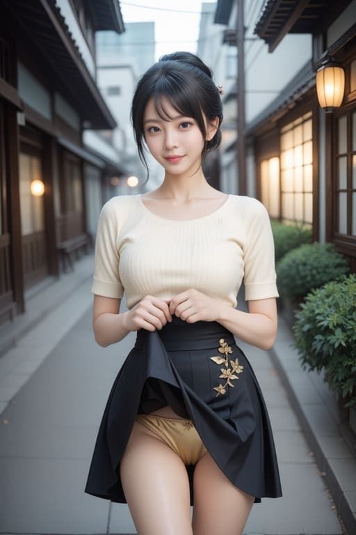 サンプル画像5:スカートたくし上げコレクション(エイトランド) [d_462212]