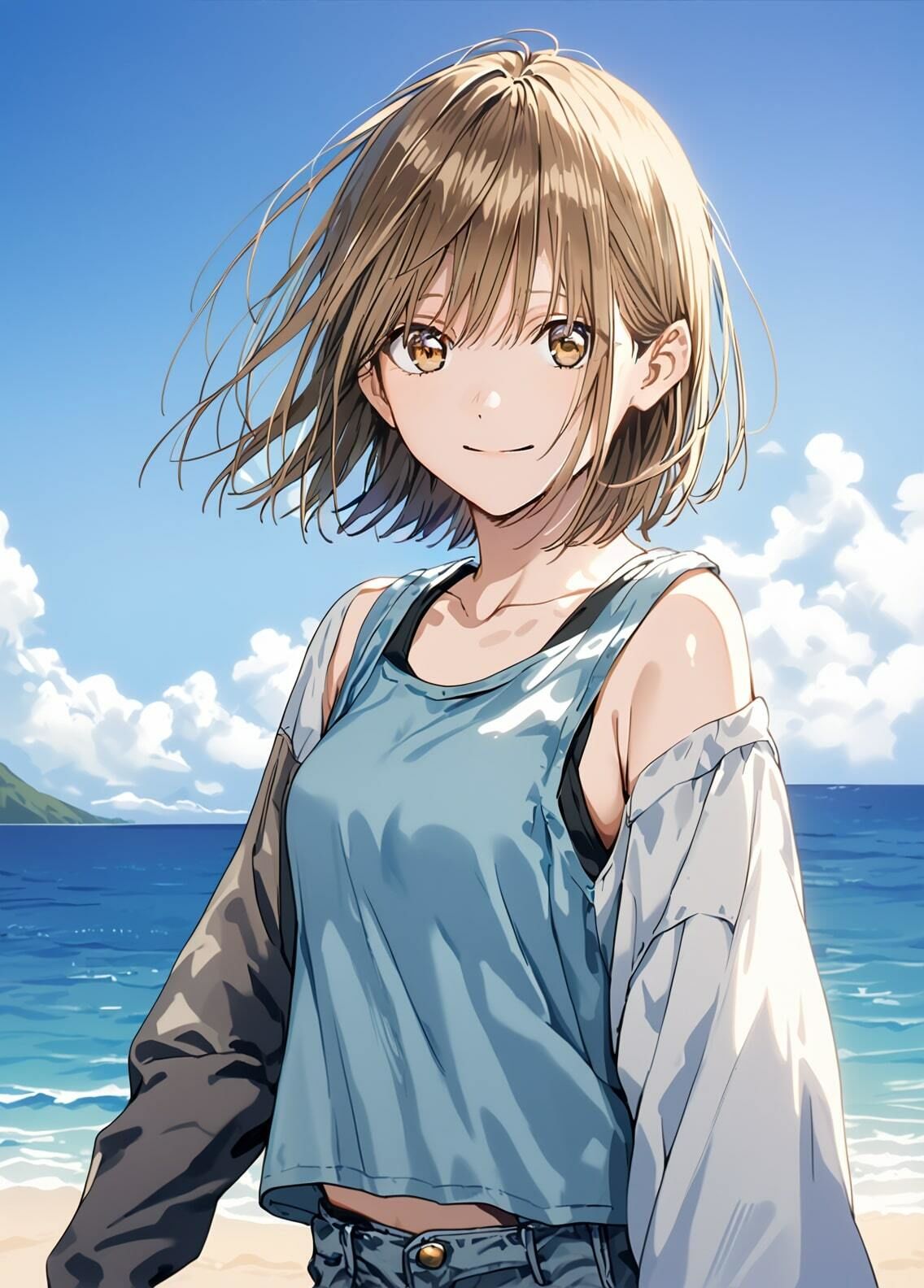 サンプル画像2:「アオのハコ」鹿野千夏私服写真集2（全15種類302枚）(人の海) [d_462222]