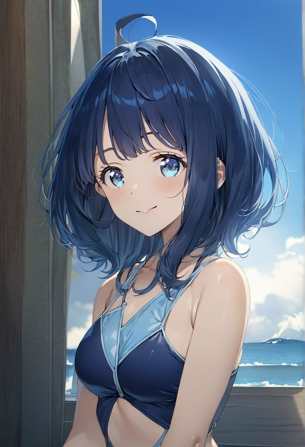 サンプル画像1:「負けヒロインが多すぎる！」八奈見杏菜水着写真集2（全14種類340枚）(人の海) [d_462236]