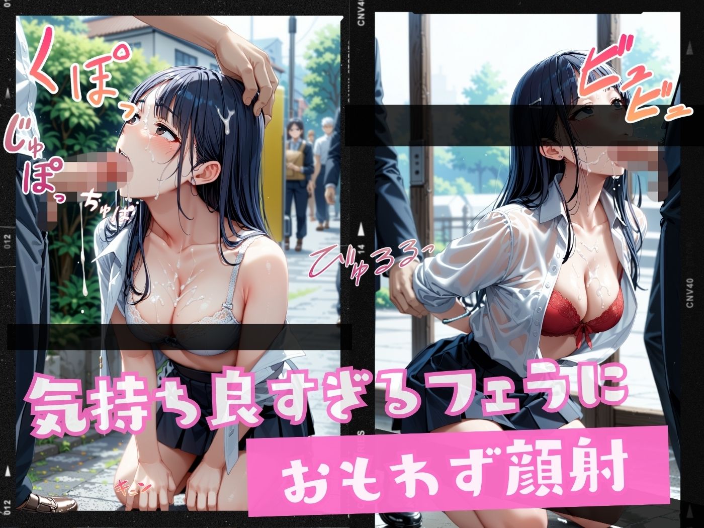 サンプル画像5:学校で！？美少女JKの露出オナニーとセックス – えちえちJK誘惑セックス-イラストver.(えちえちJK 誘惑ch.) [d_462243]