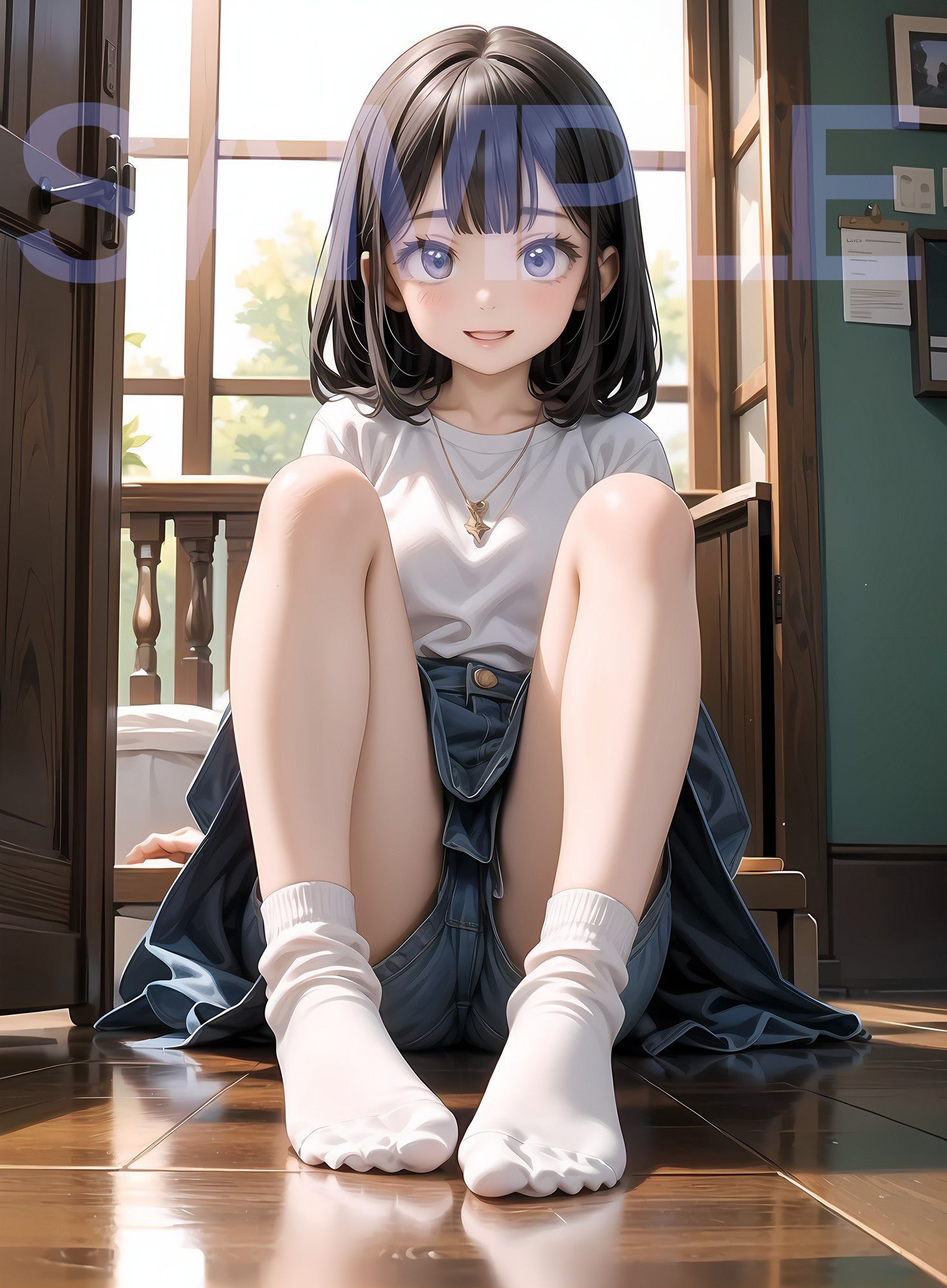 サンプル画像1:むれむれ靴下おしつけPOV画像集(messyena) [d_462244]