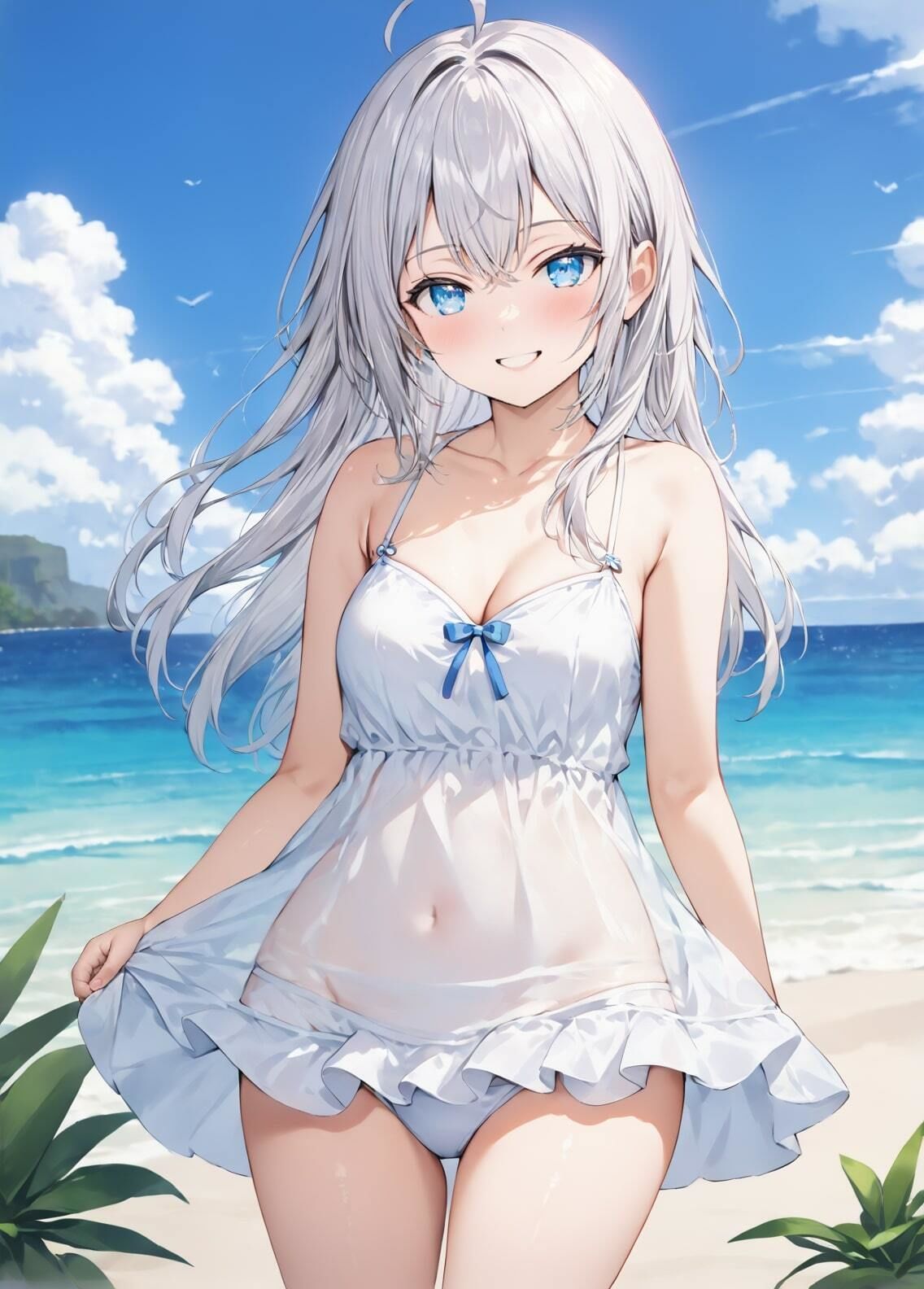 サンプル画像2:「時々ボソッとロシア語でデレる隣のアーリャさん」アリサ・ミハイロヴナ・九条セクシー写真集（全15種類355枚）(人の海) [d_462274]