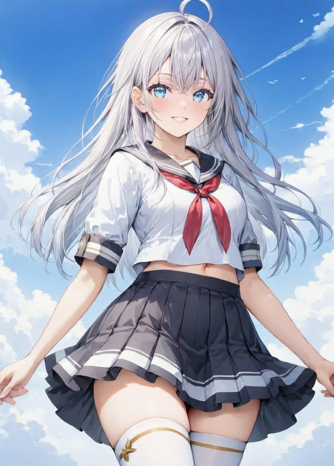 サンプル画像6:「時々ボソッとロシア語でデレる隣のアーリャさん」アリサ・ミハイロヴナ・九条セクシー写真集（全15種類355枚）(人の海) [d_462274]