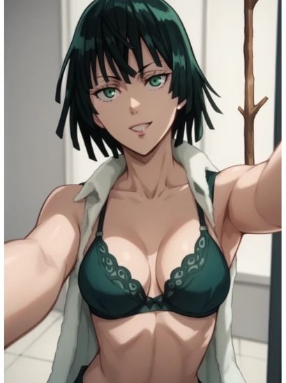 サンプル画像1:ワンパンマンのフブキから送られてきた自撮り写真(自撮りサークル  イカスミ工房) [d_462330]