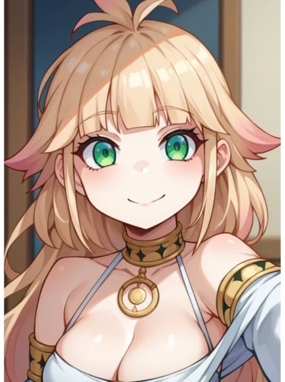 サンプル画像1:異種族レビュアーズのデミアから送られてきた自撮り写真(自撮りサークル  イカスミ工房) [d_462388]