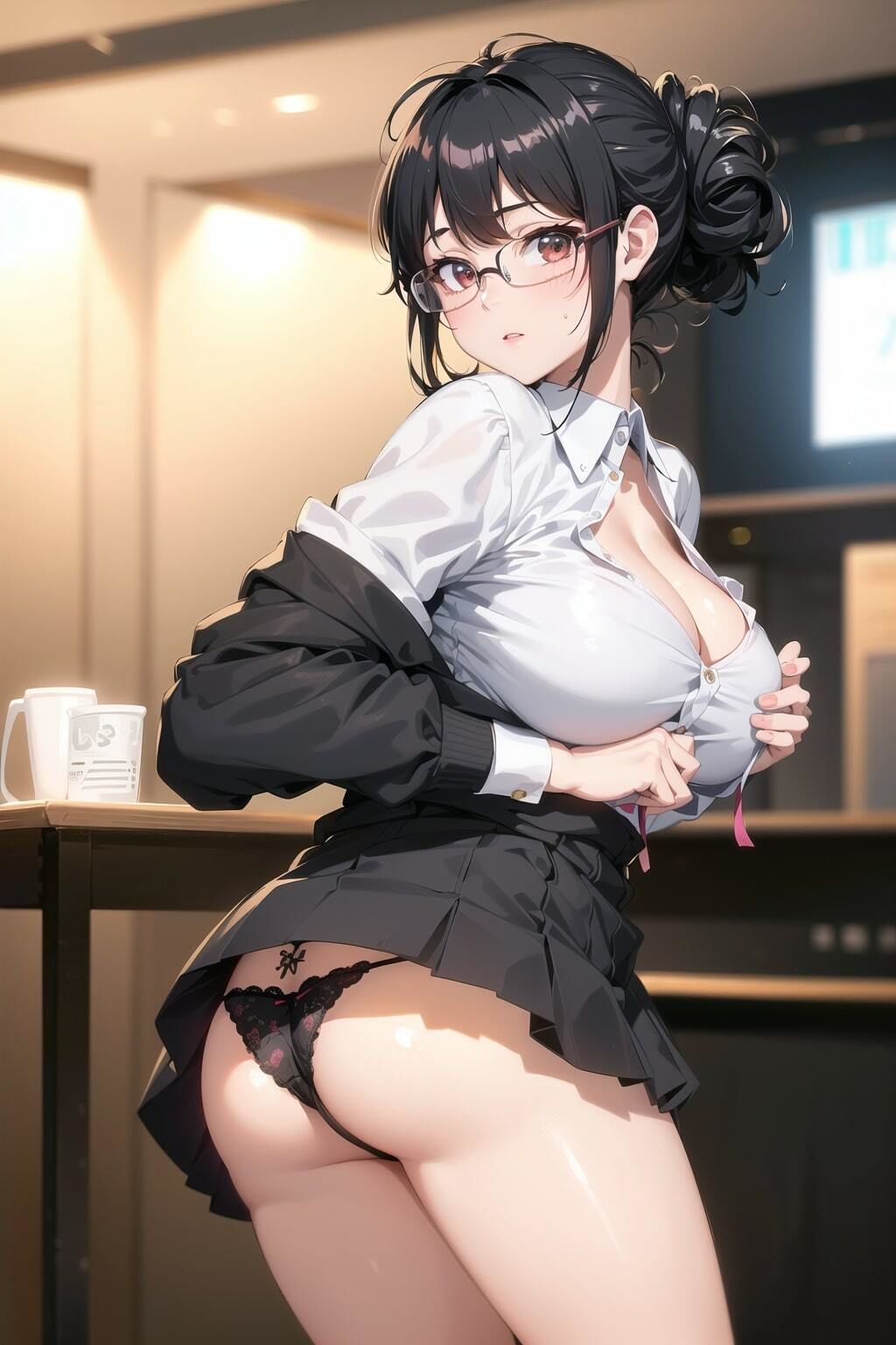 サンプル画像1:私、秘書として…これが正しいのか分かりません…(駆け抜けて性春) [d_462487]