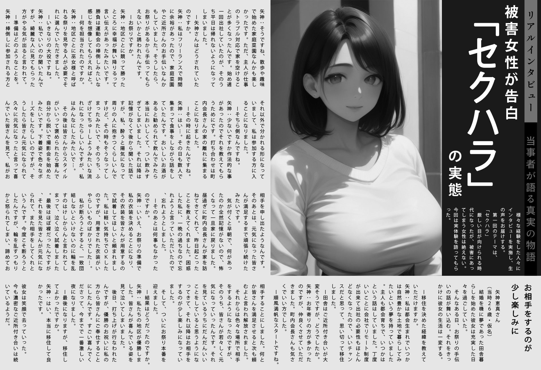 サンプル画像1:実話フィクションEX01(社正社) [d_462488]