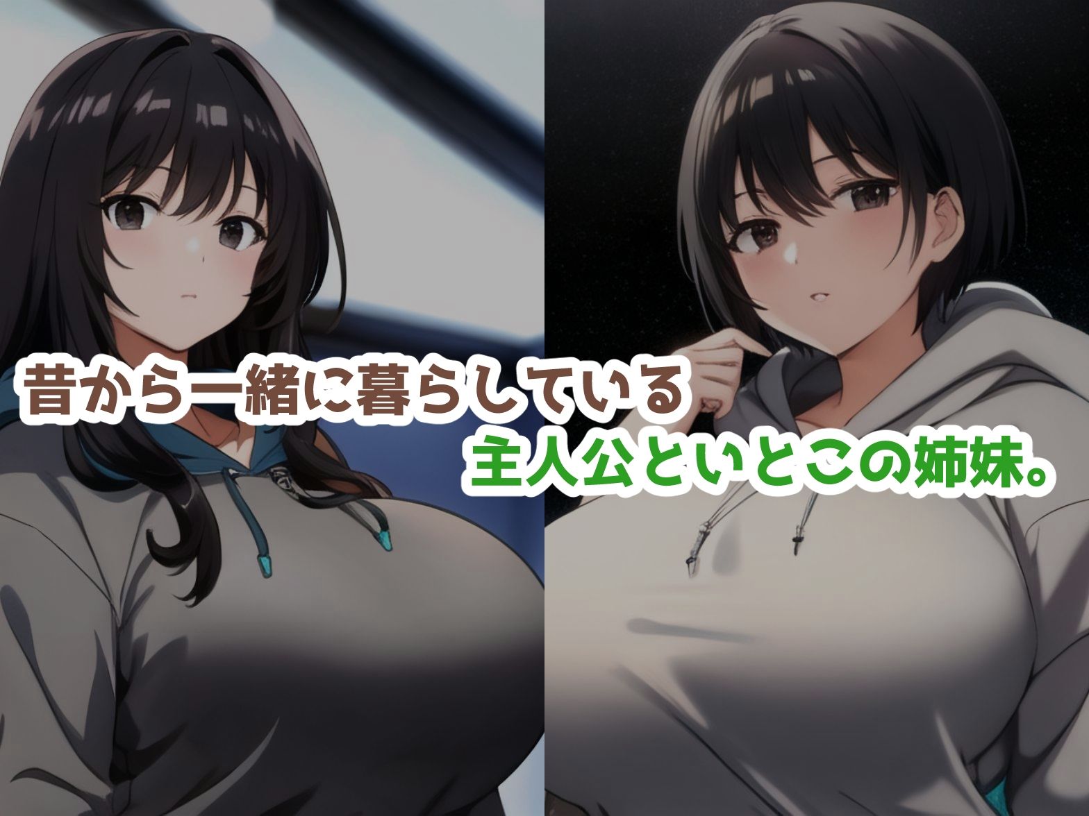 サンプル画像1:誰よりも大切なダウナー姉妹、催●おじさんにあっさりNTRました。(NTR-Project) [d_462582]