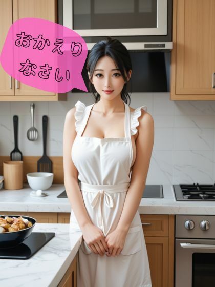 サンプル画像1:新妻のエプロン姿にムラムラしてあんなことやこんなことしてしまいました。(アイデン) [d_462680]