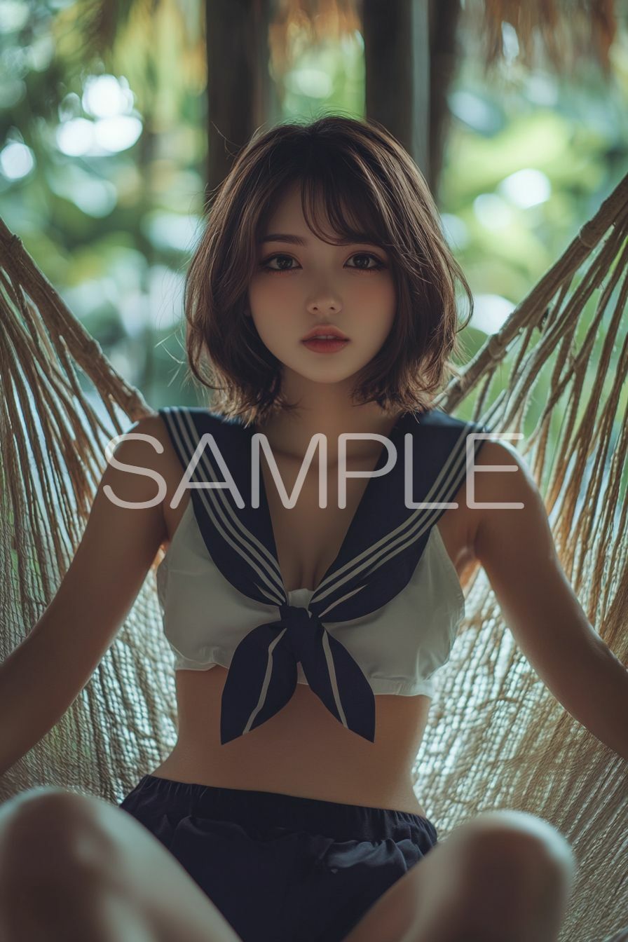 サンプル画像1:AI制服美女図鑑〜純粋な輝き〜(リアル愛だろAi) [d_462716]