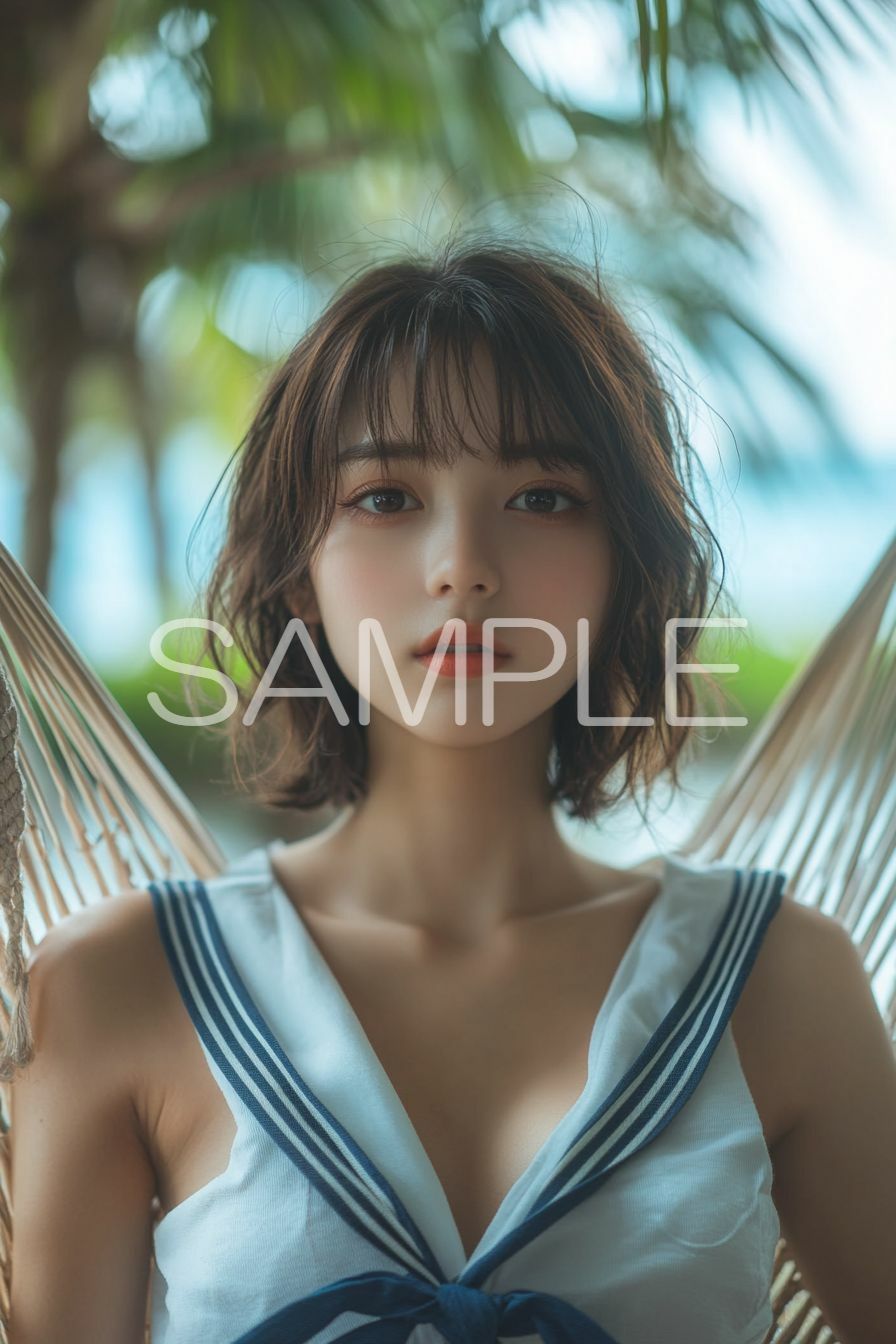 サンプル画像3:AI制服美女図鑑〜純粋な輝き〜(リアル愛だろAi) [d_462716]