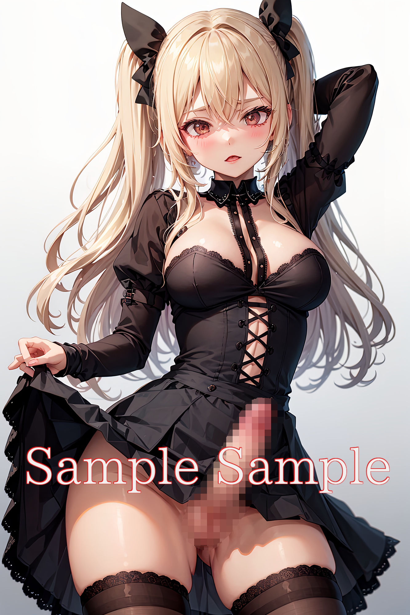 サンプル画像6:地雷系ふたなり女子(味噌ごぼう) [d_462726]