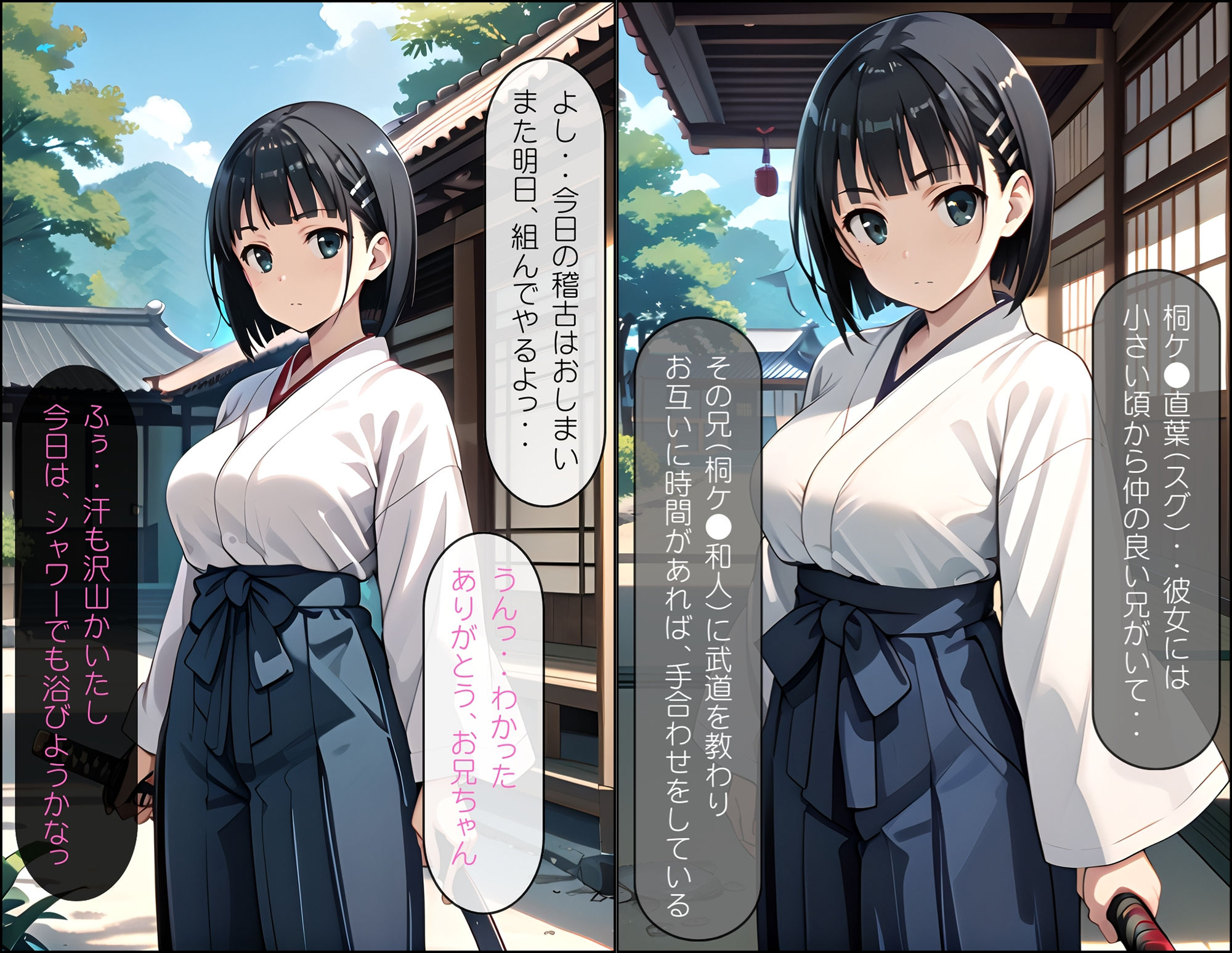 サンプル画像2:SA〇 お兄ちゃんと近親相姦 桐ケ〇直葉(テケテケ) [d_462729]