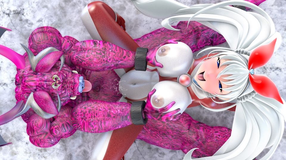 サンプル画像3:光の女神メロディナVSインキュバスの媚薬ザーメン(四次元少女ネオス) [d_462744]