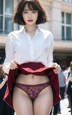 サンプル画像3:ストリートパンチラクルージング(スタジオTOMO) [d_462764]