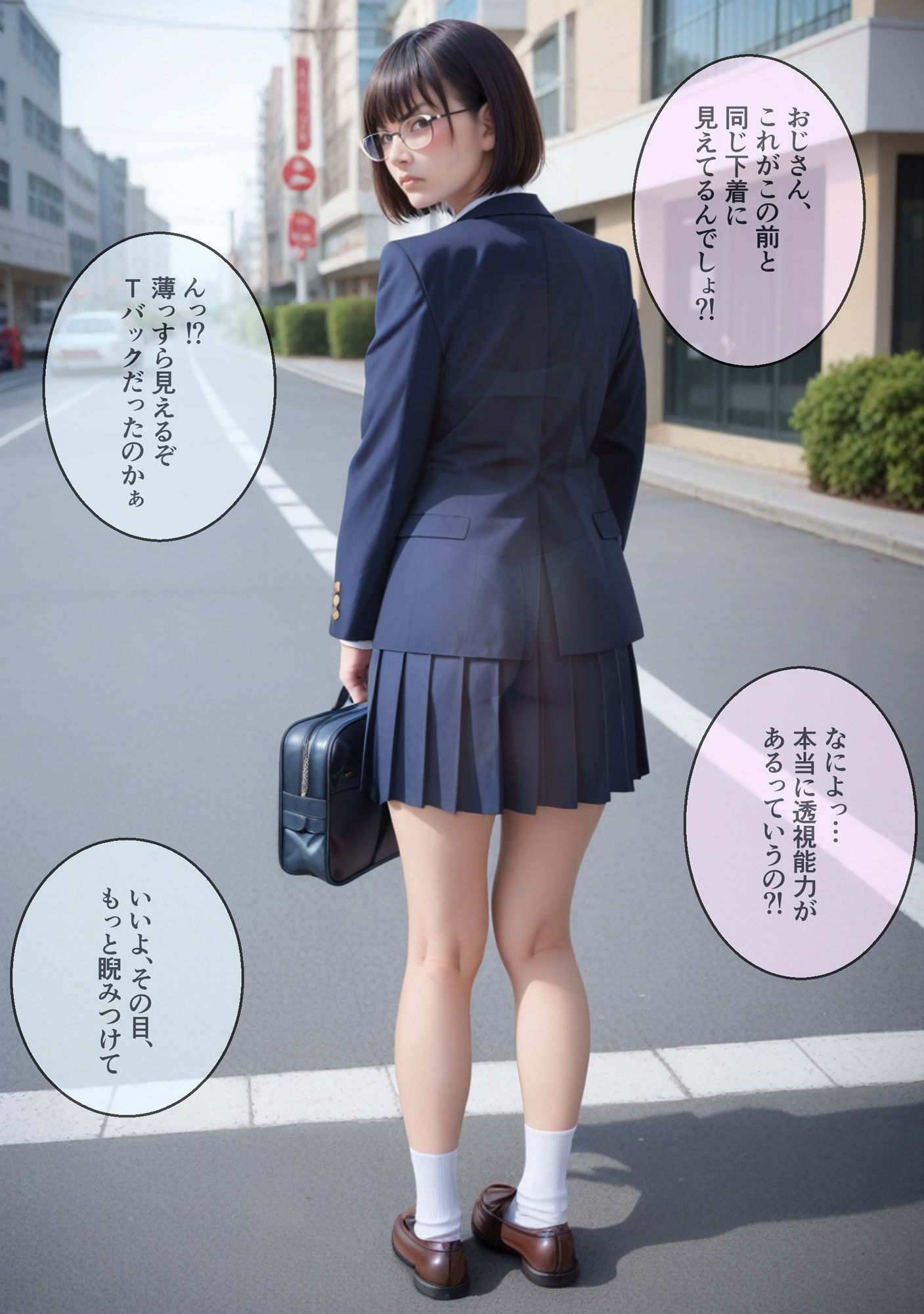 サンプル画像5:自分のオナニー用に作ったエロCG集 vol.1 透け透けJK版(キチクサロン) [d_462771]