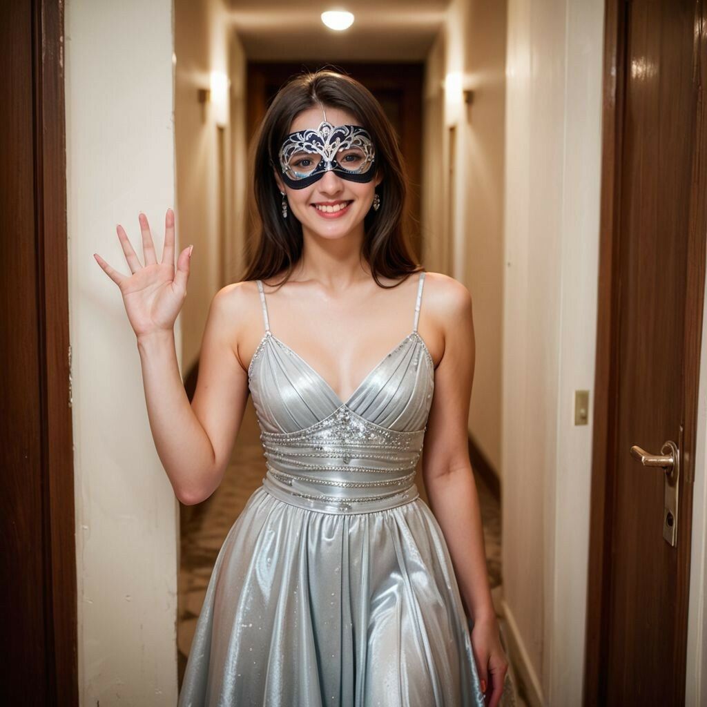 サンプル画像1:エロエロ仮面（マスカレード）パーティー 〜外人さんたちとのワンナイトSEX(AI美エロ) [d_462841]