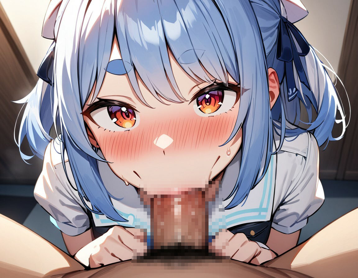 サンプル画像1:ホロライブ フェラ顔大全(IwAi Studio) [d_462862]