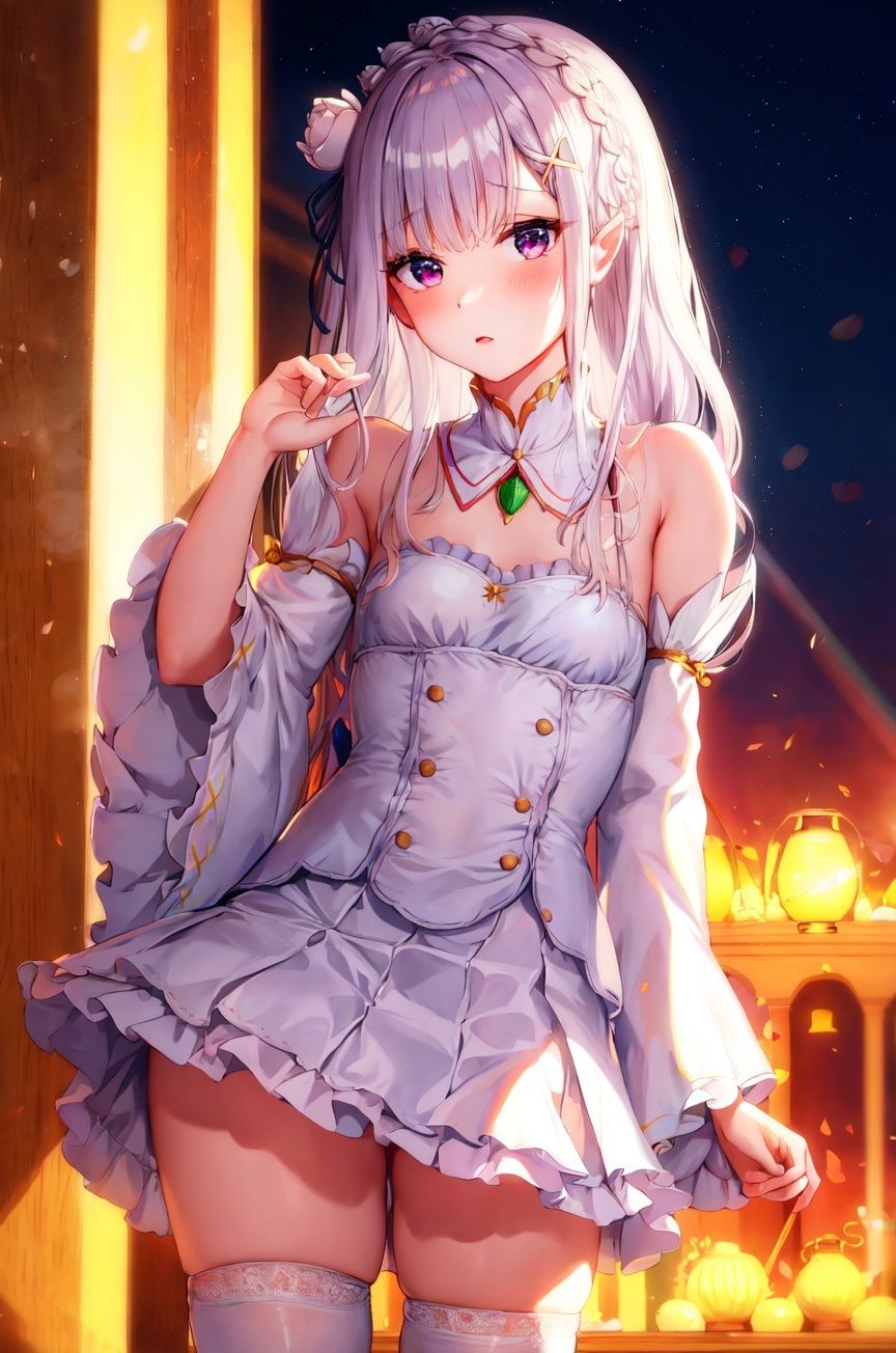 サンプル画像2:デカマラお仕置きファンタジー リゼロエミリ●(39プロジェクト) [d_462891]