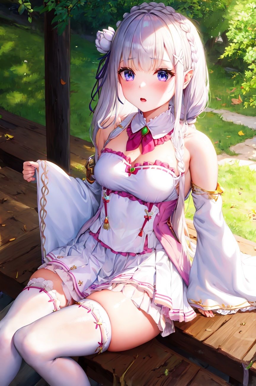 サンプル画像3:デカマラお仕置きファンタジー リゼロエミリ●(39プロジェクト) [d_462891]