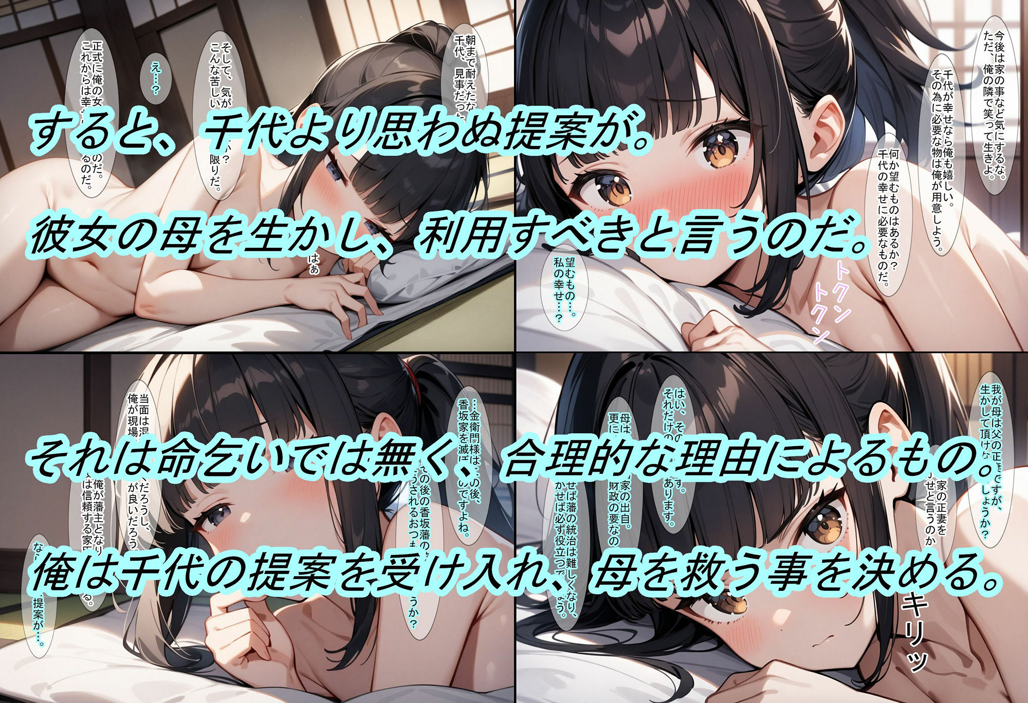 サンプル画像3:【転生したら戦国時代2】大名が攻めて来たので、返り討ちにして姫と奥方を寝取った話(魔術師プロトン2D) [d_462895]