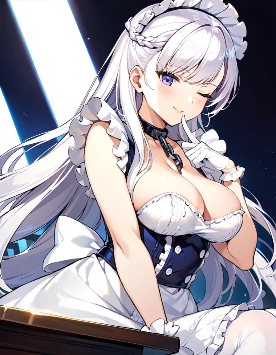 サンプル画像2:秘書艦業務日誌【Belfast】(HONEY◎CARNIBar) [d_462956]