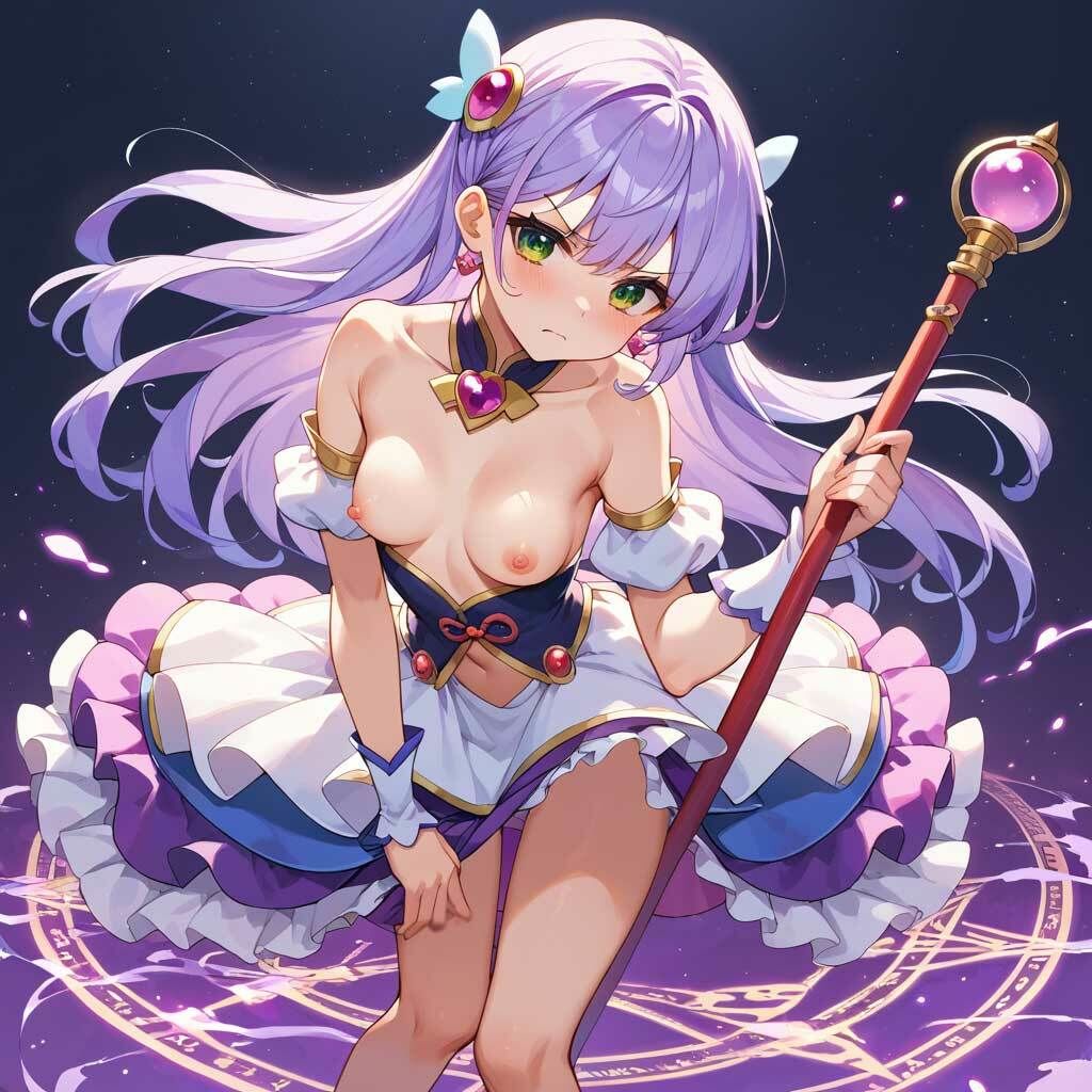 サンプル画像1:魔法少女と掟(ふぇちずむ) [d_462983]