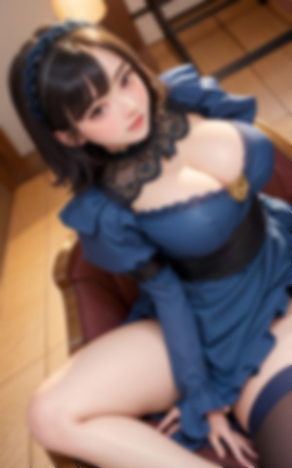 サンプル画像6:文化祭で見つけたドSコスプレ巨乳美女の色仕掛け(AI萌え萌えサークル) [d_463019]