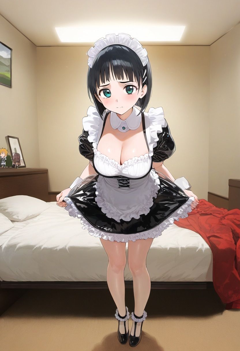 サンプル画像5:完堕ちヒロインズ 桐○谷直葉(うさぎ) [d_463037]