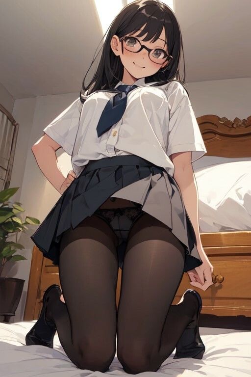 サンプル画像3:メガネっ娘のえっちな画像(ニワトリドリーム(ニワドリ)) [d_463061]