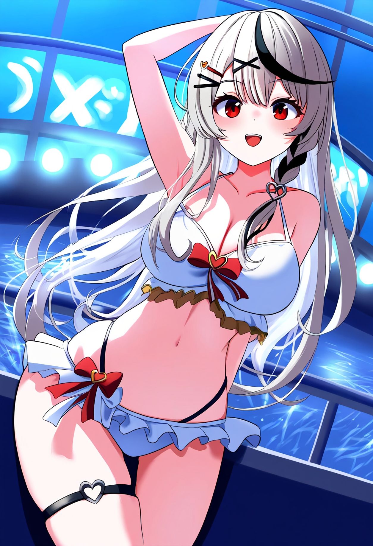 サンプル画像4:【買い切り版】バーチャル衣装故障で羞恥しゃかまた（English translation included）(しそぱろ@SISO_r18) [d_463144]