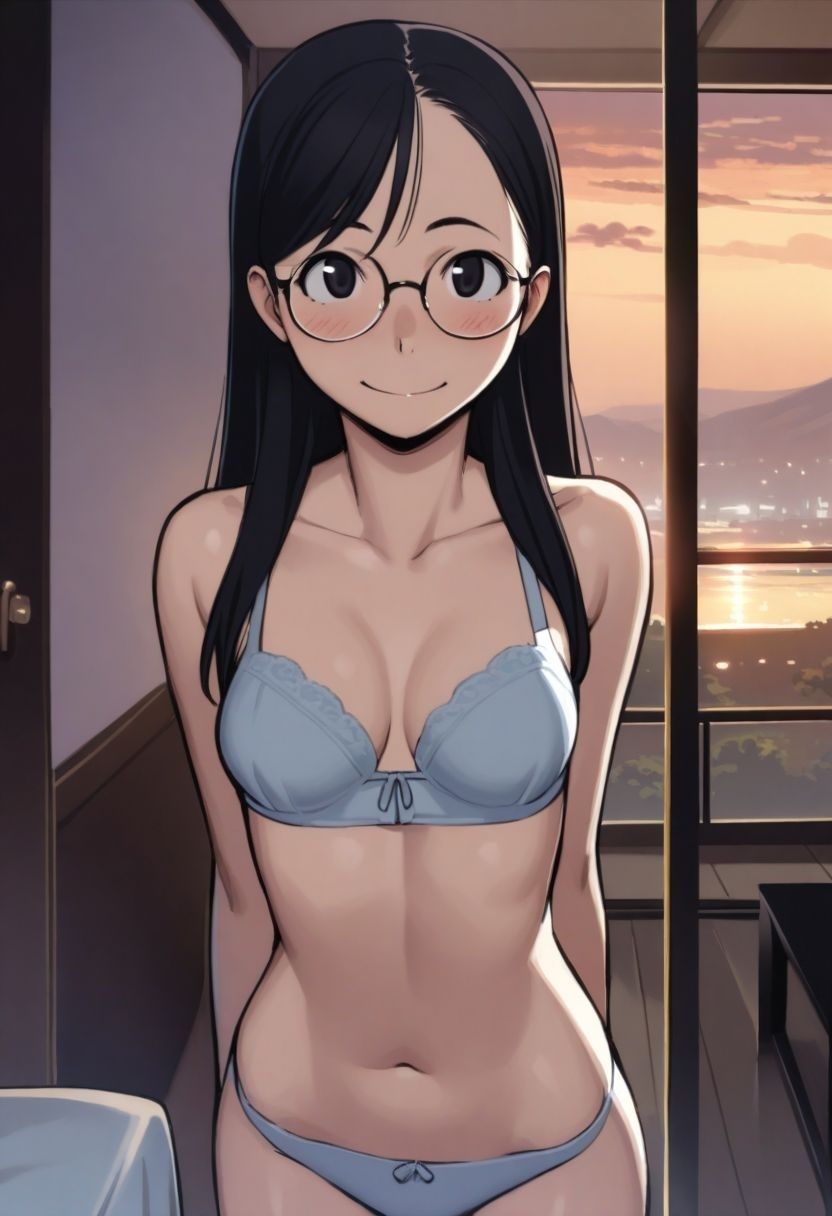 サンプル画像4:孕ませ村の地味子さん(ハラメウメ) [d_463351]