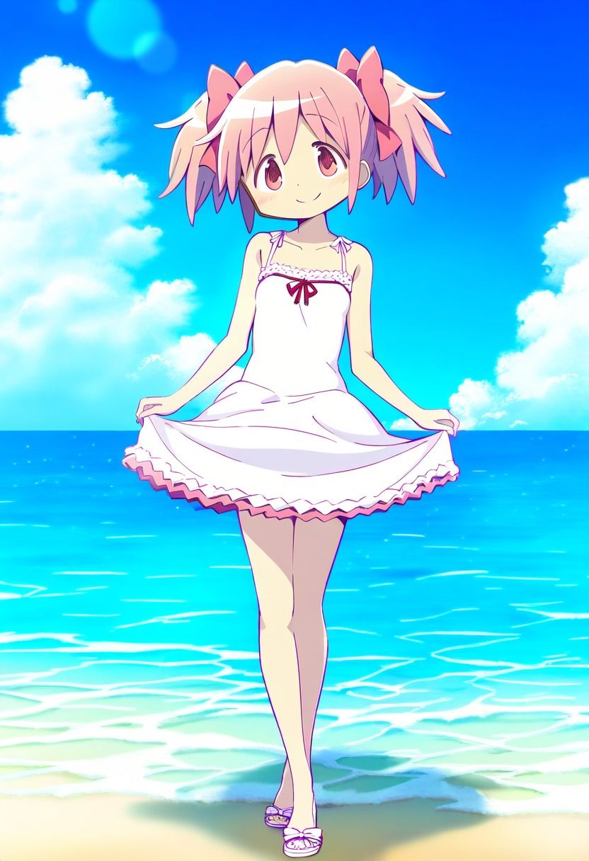 サンプル画像1:まほうしょうじょとのなつ(ロリかわいい大好き) [d_463376]