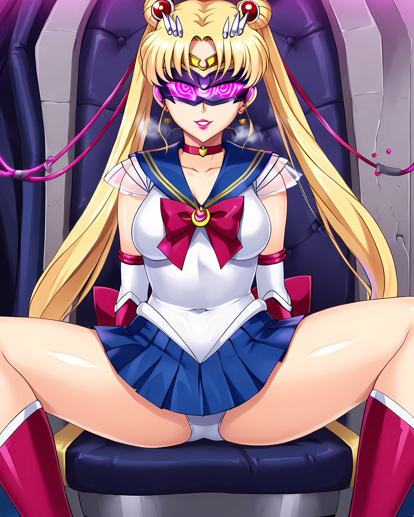 サンプル画像4:セーラーム○ン洗脳悪堕ち隷属支配(ochiruevil) [d_463443]