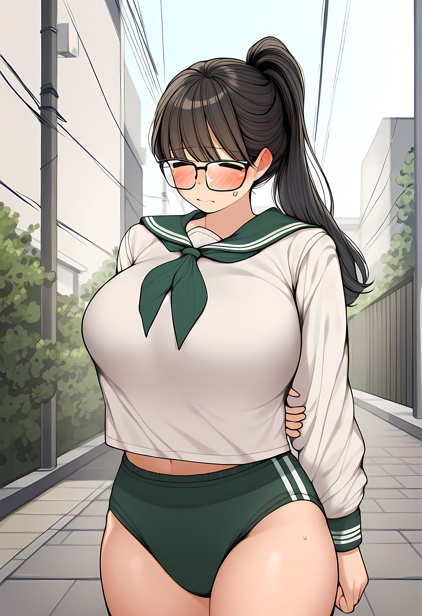 サンプル画像4:奥さん、娘さんの制服に着替えてもらえんか？(性癖ユガ芽) [d_463460]