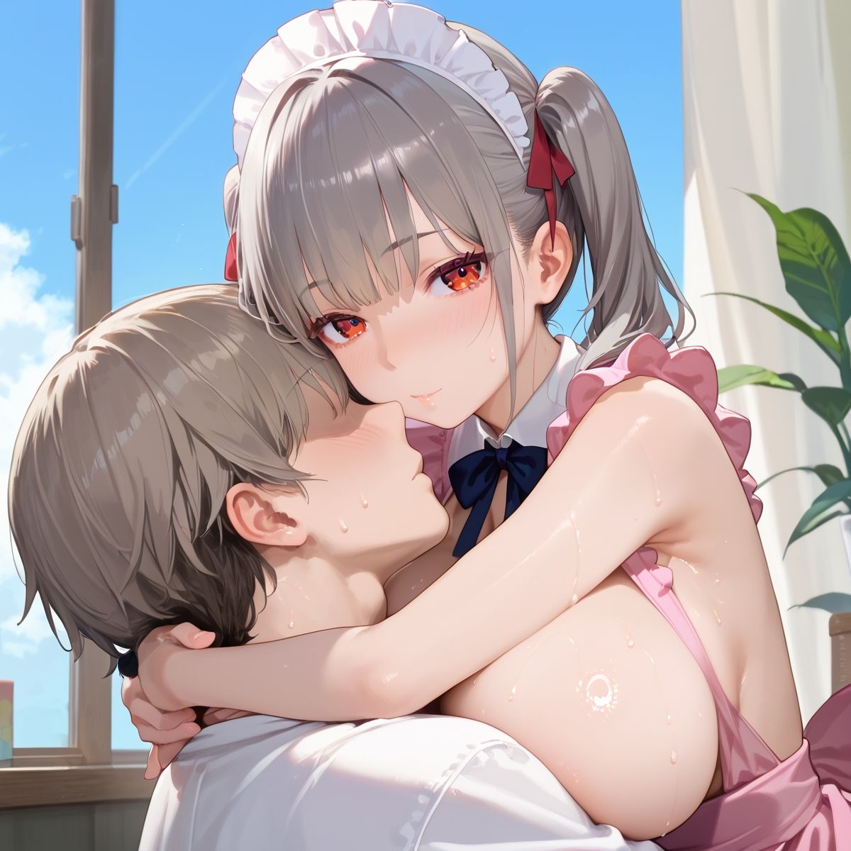 サンプル画像1:【vol13】Sっ気ある目つきのメイドの甘やかしテクにハマってます(にくどんぶり侍) [d_463476]