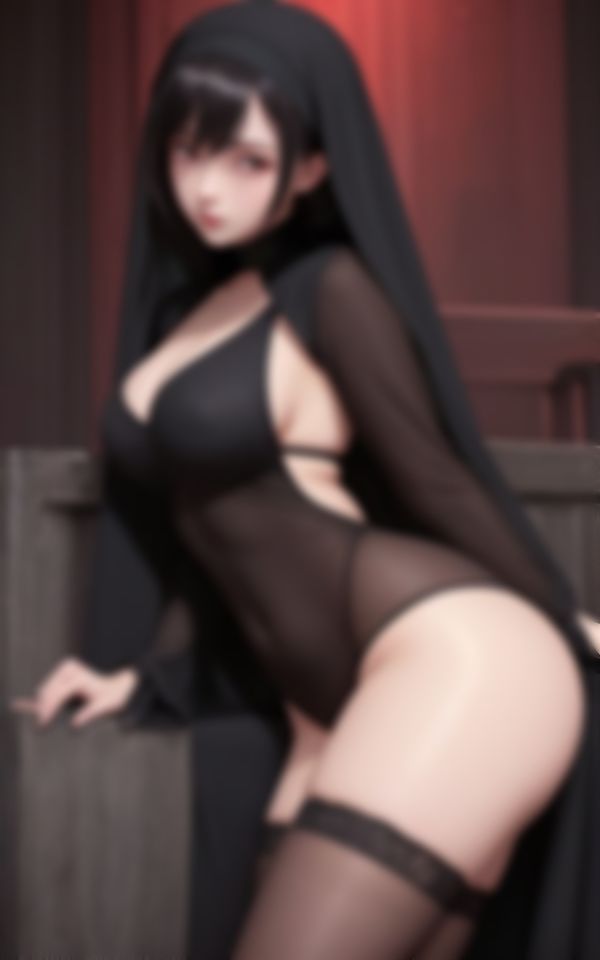 サンプル画像2:エチエチ爆乳淫乱シスター秘密のHな懺悔(妄想AI美女) [d_463492]