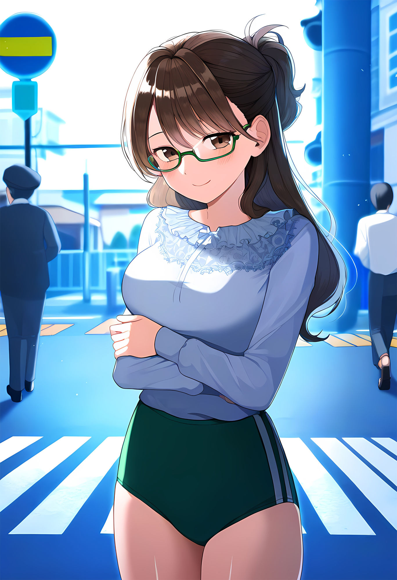 サンプル画像3:ブルマ先生―密着型ブルマー着衣の女教師との一年間の思い出―(性癖ユガ芽) [d_463561]