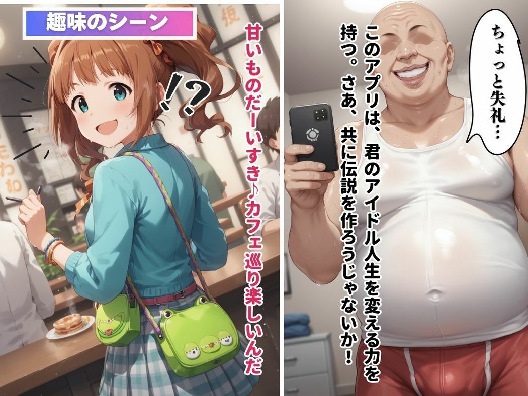 サンプル画像5:元気娘の秘密の花園(推しのアイドル種付け日記) [d_463576]