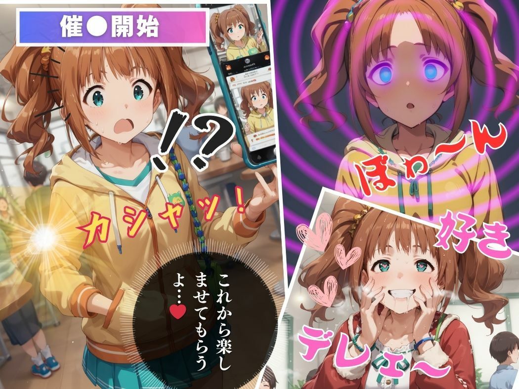 サンプル画像6:元気娘の秘密の花園(推しのアイドル種付け日記) [d_463576]