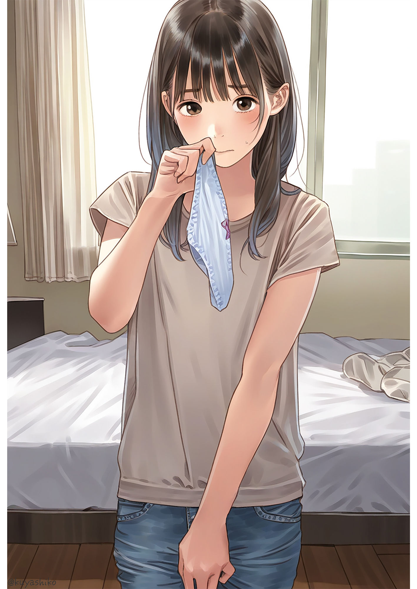 サンプル画像5:パンツちょうだい1(くやしこ（悔しいけどシコシコ）) [d_463622]