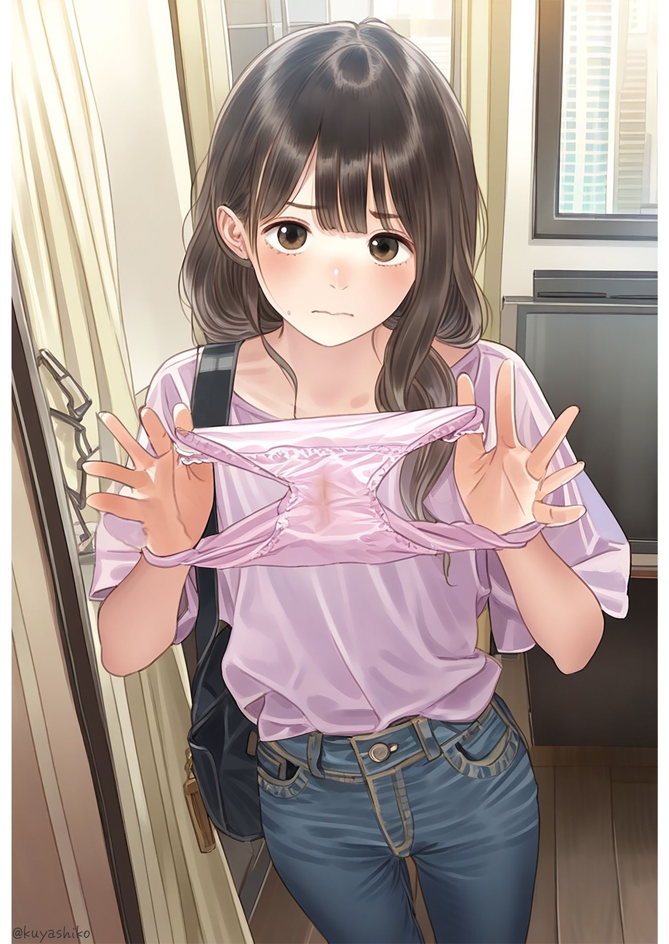 サンプル画像6:パンツちょうだい1(くやしこ（悔しいけどシコシコ）) [d_463622]