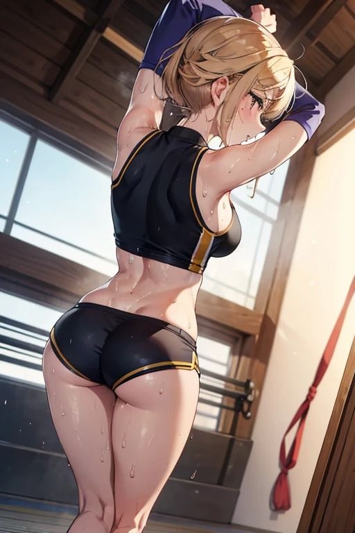 サンプル画像3:エロい引き締まったカラダの陸上部女子の催●部活動2 〜お尻中心CG集編〜(LOVEdream) [d_463702]